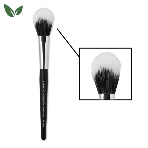 B34 - Make-up Pinsel - flach, oval & 2 Haarlängen